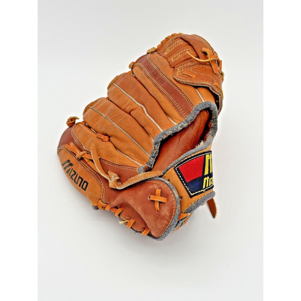 Vintage Mizuno Max FLEX Leather Baseball Glove MT550 Brown